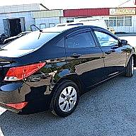 Полировка и нанесение нанокерамики Hyundai Accent